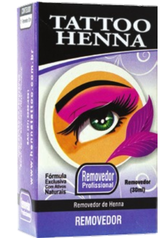 TATTOO HENNA - REMOVEDOR 30ML